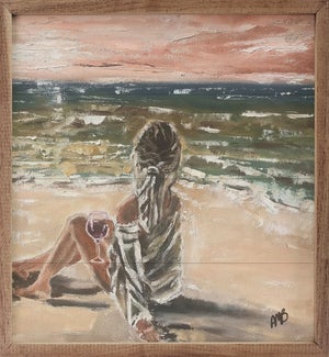Ocean Watching By Annette Beraud Battaglia